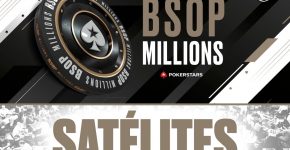 Satélites para o BSOP Millions já estão disponíveis no PokerStars
